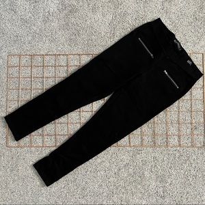 Ranbeeri | Fancy Black Leggings